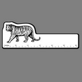 6" Ruler W/ Tiger Walking (Left Side)